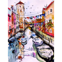Laundry line in Venice