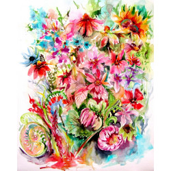 Flowers from the garden