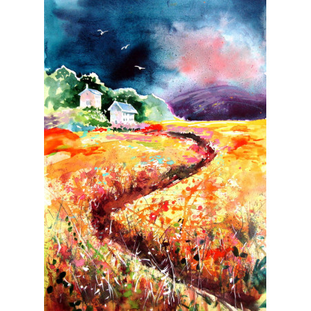 Tuscany after rain